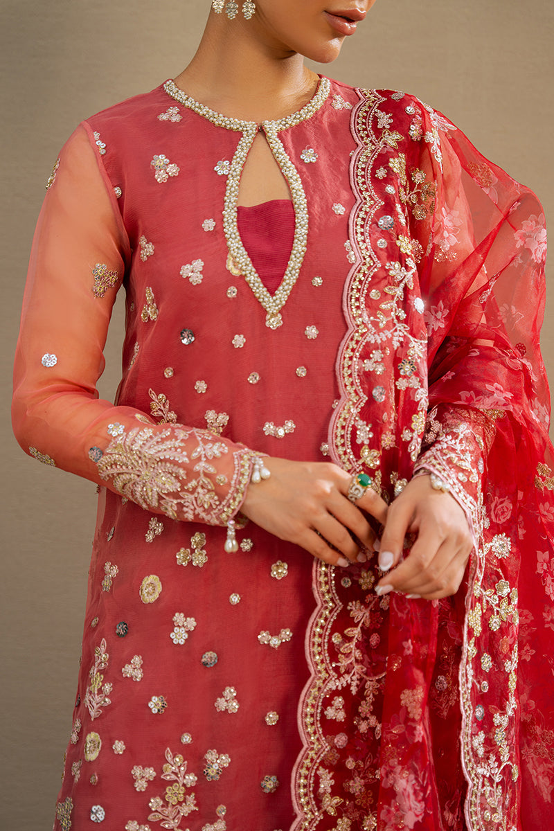 Cross Stitch | Wedding Collection 24 | CRIMSON FIRE - by - Libasekhas UK - Registered Vendor of : Cross Stitch - 100% Original Designer Dresss