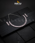 Shimmering Necklace - by - Libasekhas UK - Registered Vendor of : Zeesy - 100% Original Designer Dresss