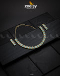 Shimmering Necklace - by - Libasekhas UK - Registered Vendor of : Zeesy - 100% Original Designer Dresss