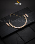 Shimmering Necklace - by - Libasekhas UK - Registered Vendor of : Zeesy - 100% Original Designer Dresss