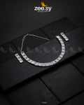 Shimmering Necklace - by - Libasekhas UK - Registered Vendor of : Zeesy - 100% Original Designer Dresss