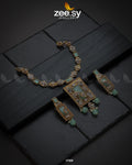 Majestic Gems Necklace - by - Libasekhas UK - Registered Vendor of : Zeesy - 100% Original Designer Dresss