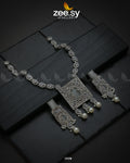 Captivating Crystals Necklace - by - Libasekhas UK - Registered Vendor of : Zeesy - 100% Original Designer Dresss