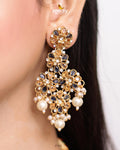 Magnolia Glimmer Necklace - by - Libasekhas UK - Registered Vendor of : Zeesy - 100% Original Designer Dresss