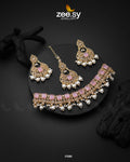 Guluband Necklace - by - Libasekhas UK - Registered Vendor of : Zeesy - 100% Original Designer Dresss