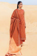 Cross Stitch | Eid Lawn 24 | RUSSET DUSK - by - Libasekhas UK - Registered Vendor of : Cross Stitch - 100% Original Designer Dresss