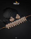 Blooming Flower Necklace - by - Libasekhas UK - Registered Vendor of : Zeesy - 100% Original Designer Dresss