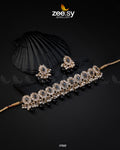 Blooming Flower Necklace - by - Libasekhas UK - Registered Vendor of : Zeesy - 100% Original Designer Dresss