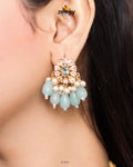 Blooming Flower Necklace - by - Libasekhas UK - Registered Vendor of : Zeesy - 100% Original Designer Dresss