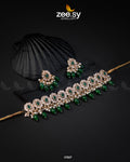 Blooming Flower Necklace - by - Libasekhas UK - Registered Vendor of : Zeesy - 100% Original Designer Dresss