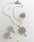 Sunflower Necklace - by - Libasekhas UK - Registered Vendor of : Zeesy - 100% Original Designer Dresss