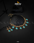 Arash Necklace - by - Libasekhas UK - Registered Vendor of : Zeesy - 100% Original Designer Dresss
