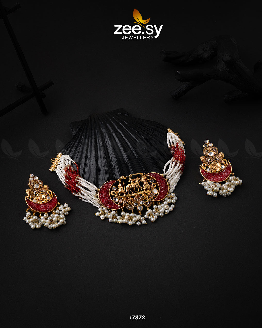Medallion Necklace - by - Libasekhas UK - Registered Vendor of : Zeesy - 100% Original Designer Dresss