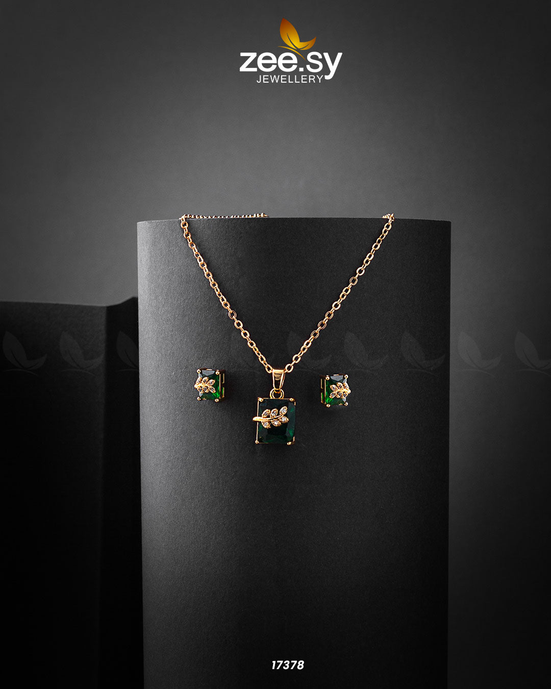 Cubic Sterling Pendant - by - Libasekhas UK - Registered Vendor of : Zeesy - 100% Original Designer Dresss