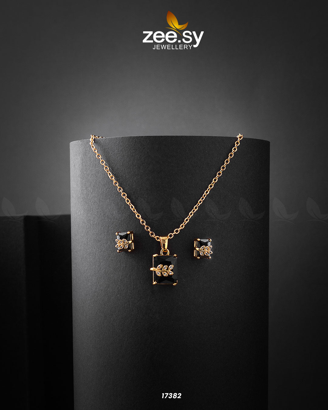 Cubic Sterling Pendant - by - Libasekhas UK - Registered Vendor of : Zeesy - 100% Original Designer Dresss