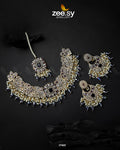 Prismatic Necklace - by - Libasekhas UK - Registered Vendor of : Zeesy - 100% Original Designer Dresss