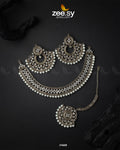 Gul-E-Rana Necklace - by - Libasekhas UK - Registered Vendor of : Zeesy - 100% Original Designer Dresss