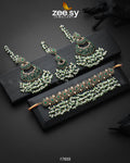 Amaira Chokar Necklace Set - by - Libasekhas UK - Registered Vendor of : Zeesy - 100% Original Designer Dresss