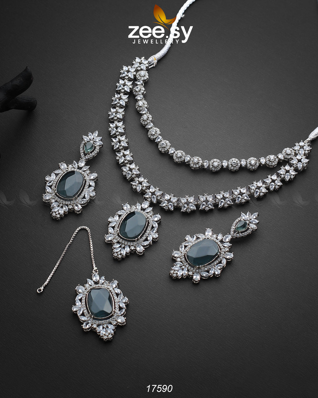 Treasure Necklace - by - Libasekhas UK - Registered Vendor of : Zeesy - 100% Original Designer Dresss