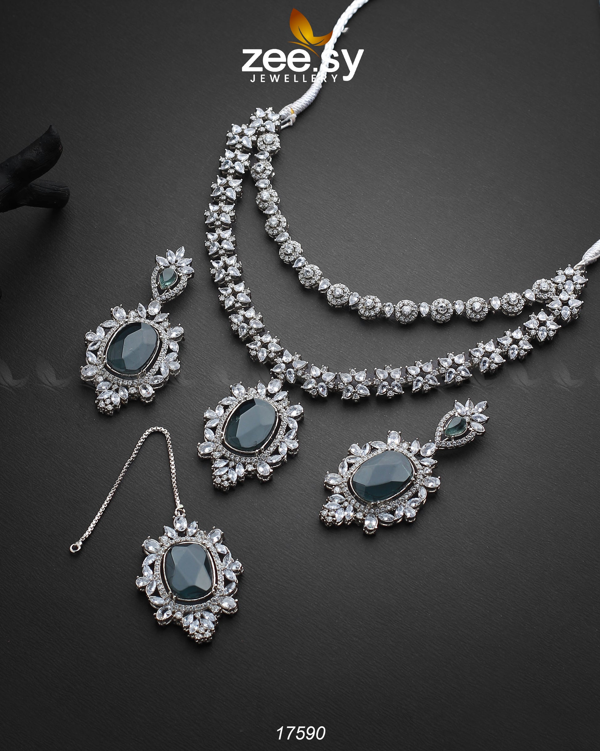 Treasure Necklace - by - Libasekhas UK - Registered Vendor of : Zeesy - 100% Original Designer Dresss