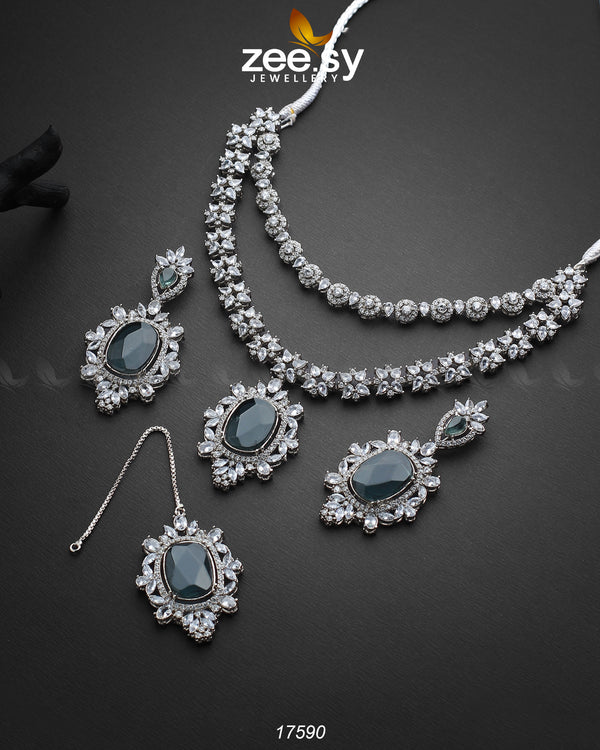 Treasure Necklace - by - Libasekhas UK - Registered Vendor of : Zeesy - 100% Original Designer Dresss