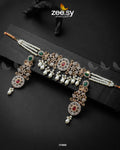 Meerub Necklace - by - Libasekhas UK - Registered Vendor of : Zeesy - 100% Original Designer Dresss