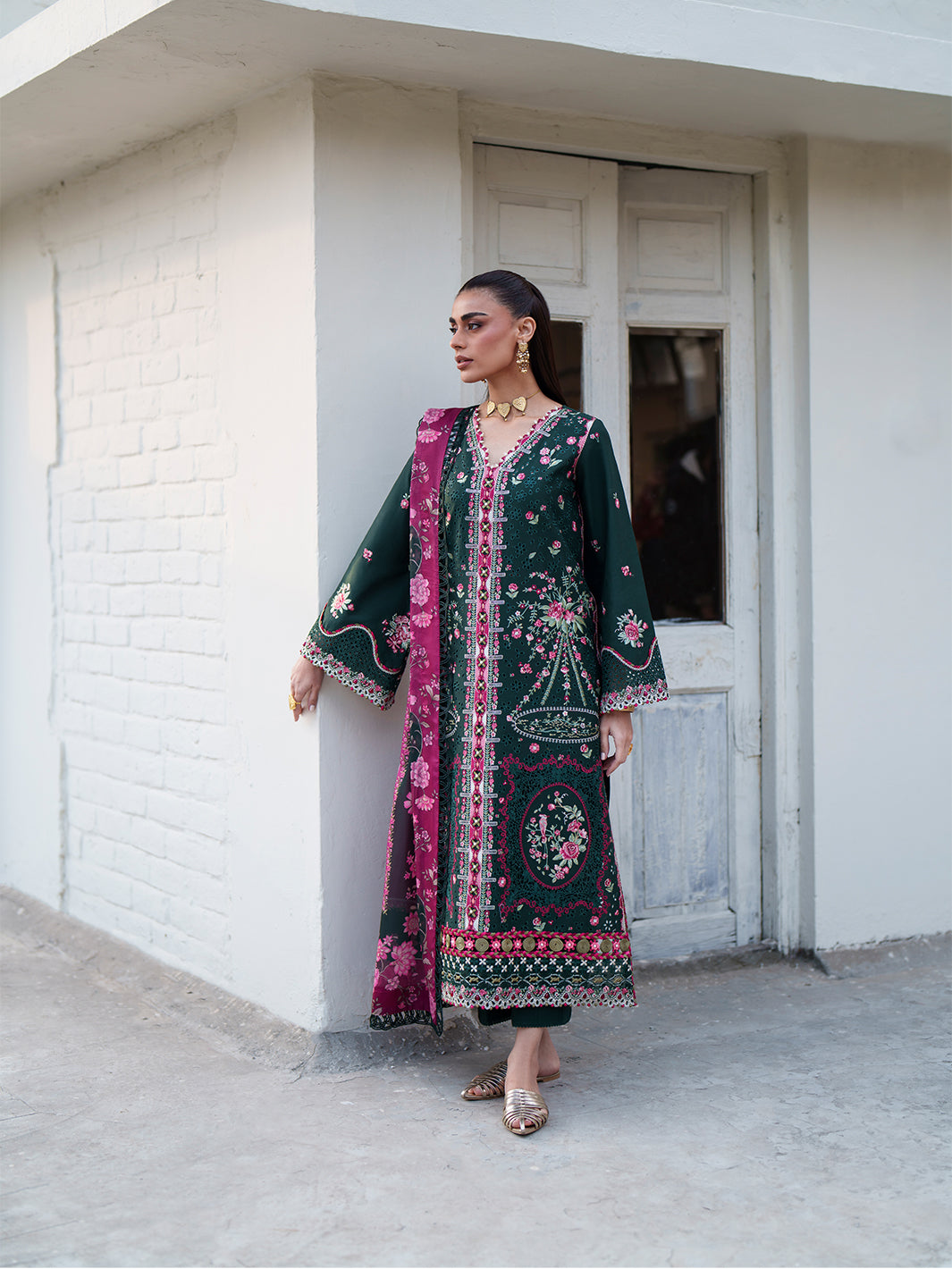 Bin Ilyas | Heritage Dore | 174-B - by Libasekhas UK - Registered Vendor of : Bin Ilyas - 100% Original Designer Dress
