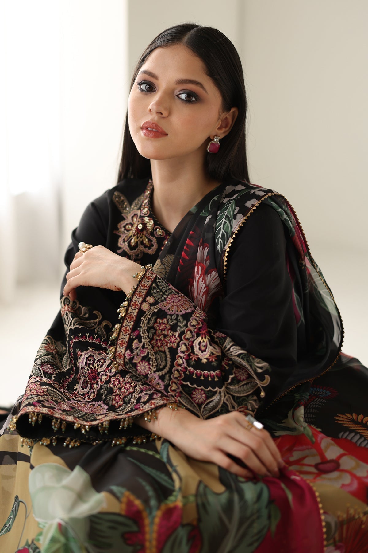 Baroque | Luxury Pret Formals | UF-4175 - by Libasekhas UK - Registered Vendor of : Baroque - 100% Original Designer Dress