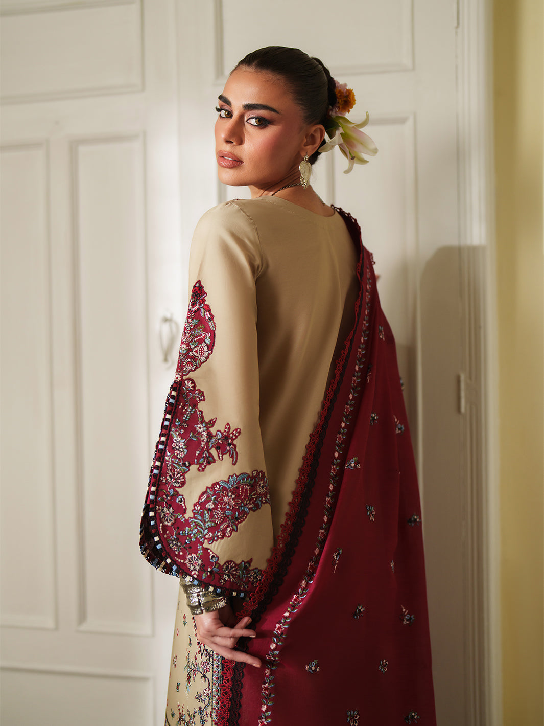 Bin Ilyas | Heritage Dore | 175-A - by Libasekhas UK - Registered Vendor of : Bin Ilyas - 100% Original Designer Dress