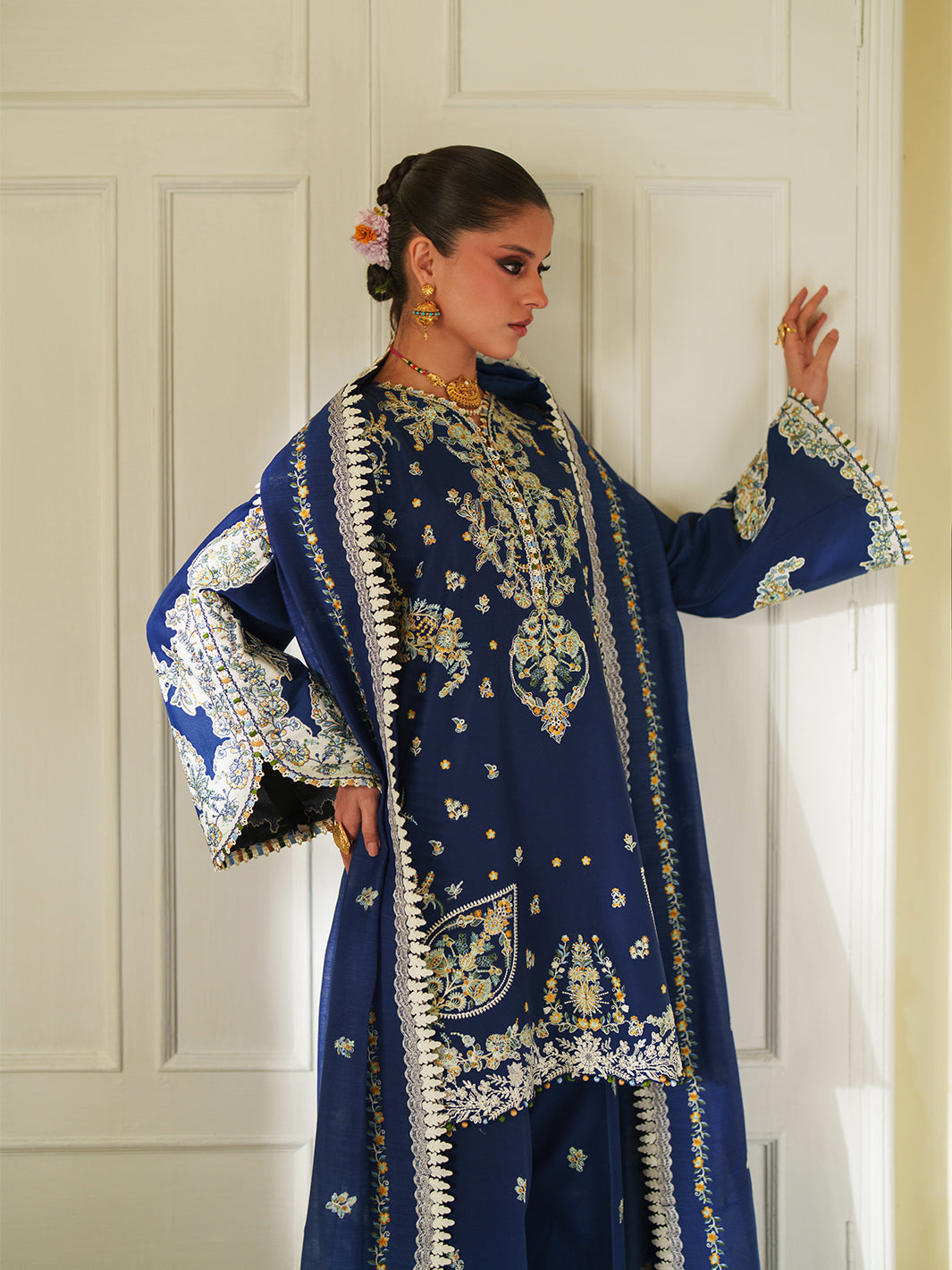 Bin Ilyas | Heritage Dore | 175-B - by Libasekhas UK - Registered Vendor of : Bin Ilyas - 100% Original Designer Dress