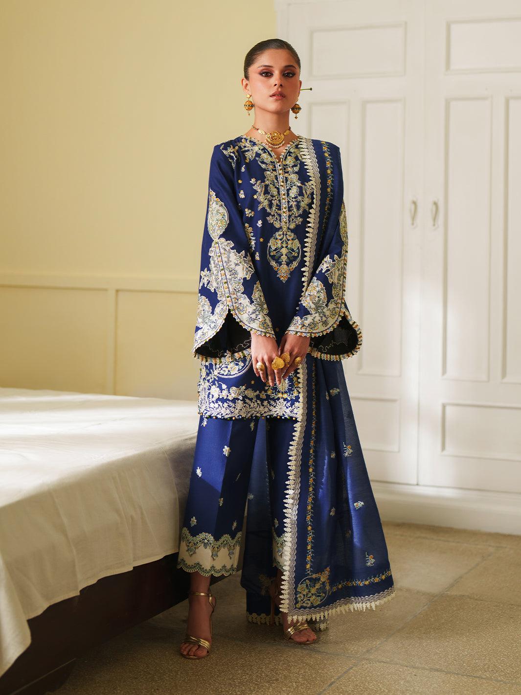 Bin Ilyas | Heritage Dore | 175-B - by Libasekhas UK - Registered Vendor of : Bin Ilyas - 100% Original Designer Dress