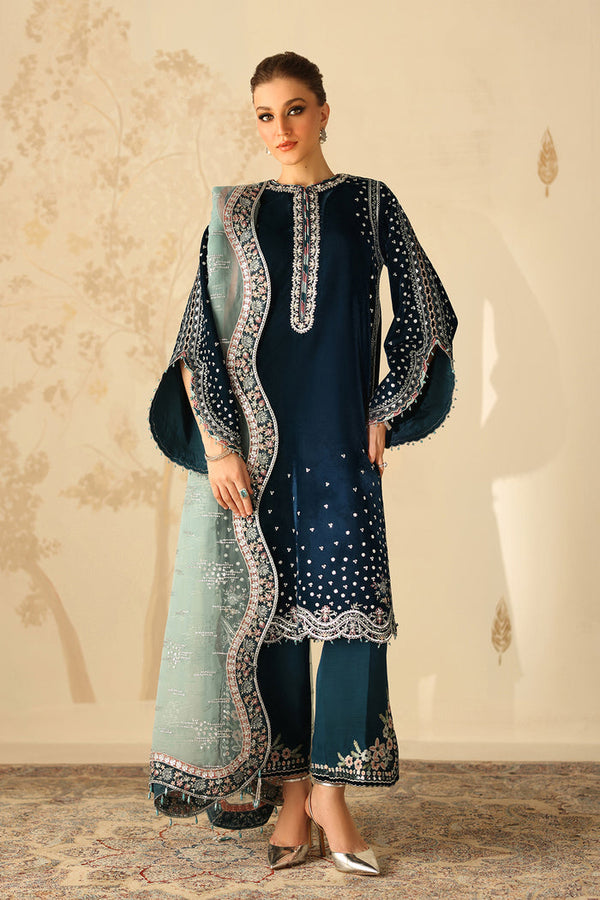 Baroque | Velvet 25 | UF-4310 - by Libasekhas UK - Registered Vendor of : Baroque - 100% Original Designer Dress