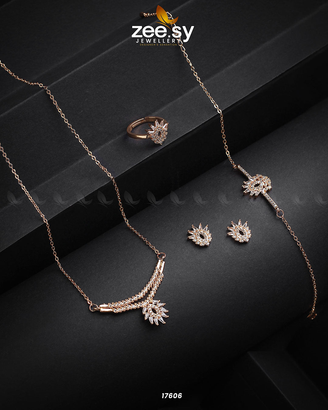 Mirage Necklace - by - Libasekhas UK - Registered Vendor of : Zeesy - 100% Original Designer Dresss
