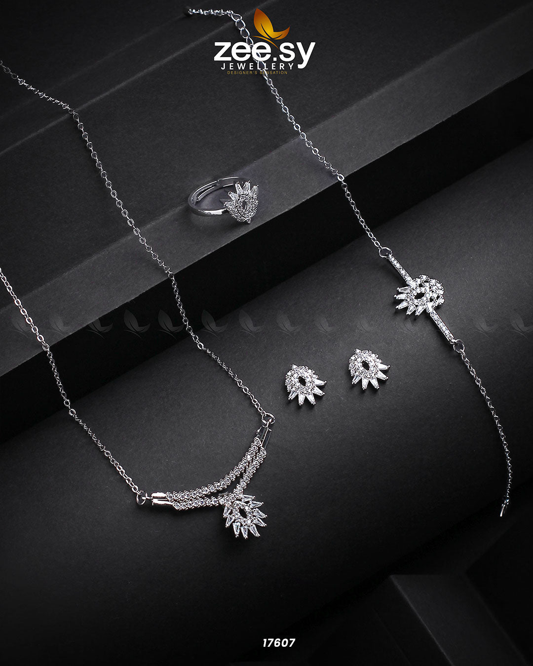 Mirage Necklace - by - Libasekhas UK - Registered Vendor of : Zeesy - 100% Original Designer Dresss