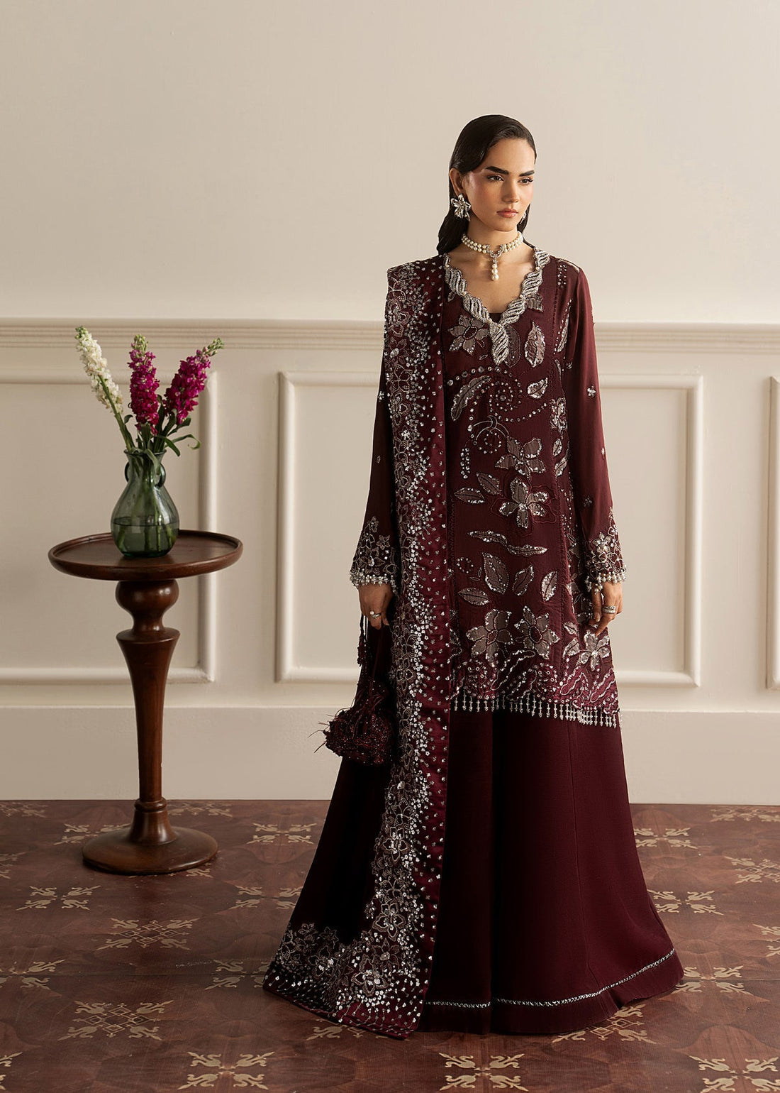 Sadaf Fawad Khan | Roya Lumiere | Ruby Luxe - by Libasekhas UK - Registered Vendor of : Sadaf Fawad Khan - 100% Original Designer Dress