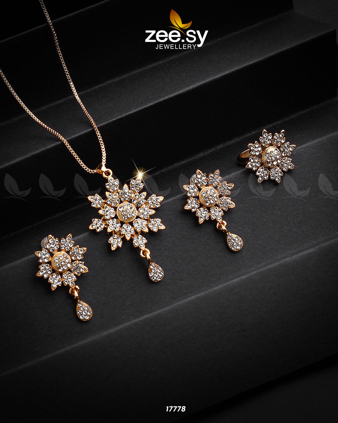 Barocco Necklace - by - Libasekhas UK - Registered Vendor of : Zeesy - 100% Original Designer Dresss