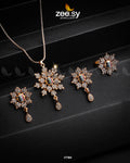 Barocco Necklace - by - Libasekhas UK - Registered Vendor of : Zeesy - 100% Original Designer Dresss