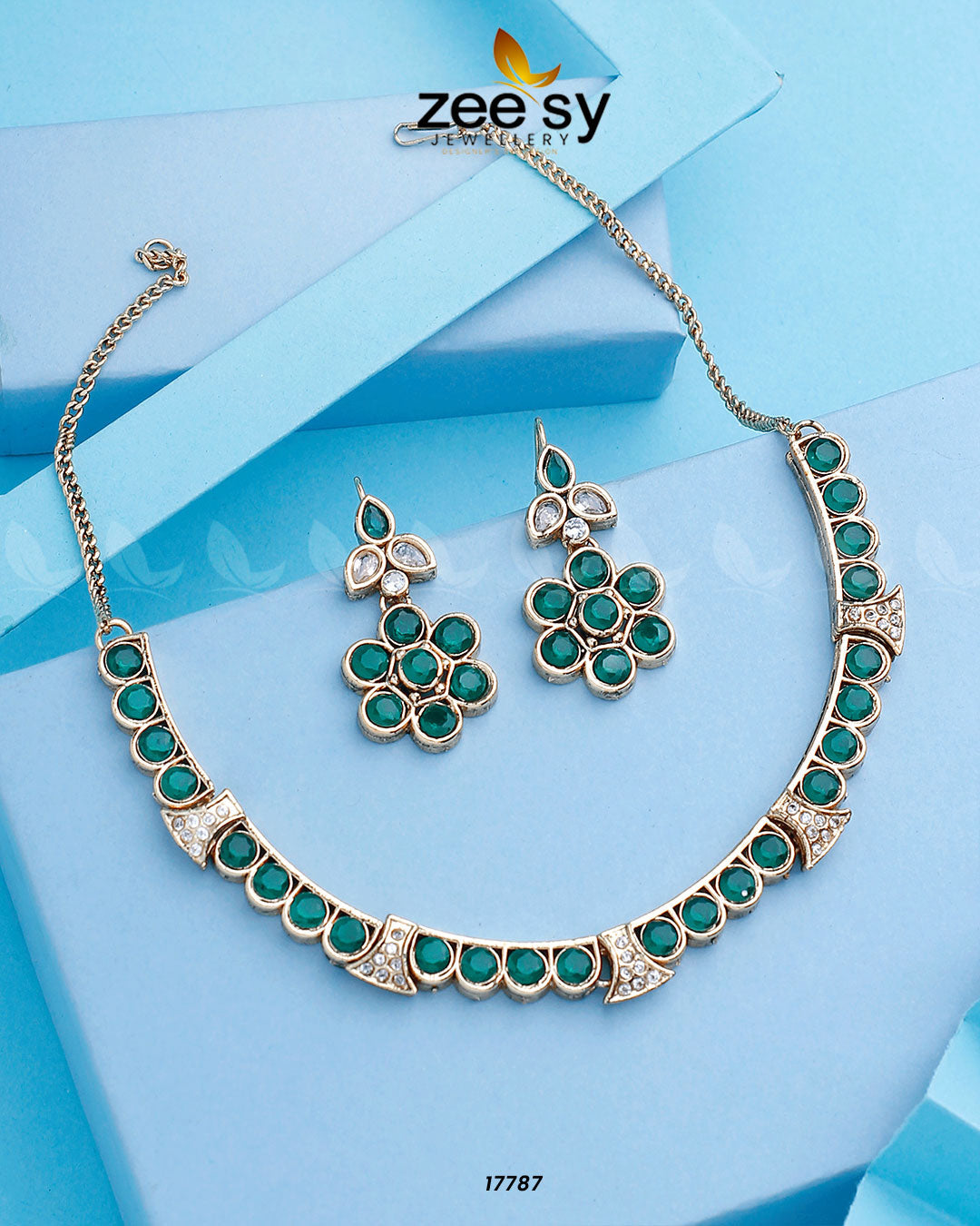 Textured Necklace - by - Libasekhas UK - Registered Vendor of : Zeesy - 100% Original Designer Dresss