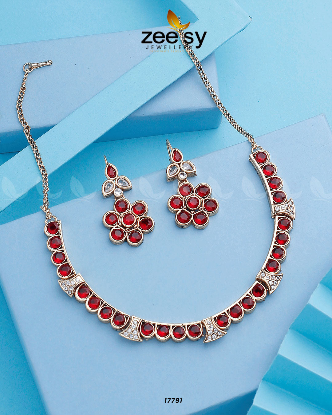 Textured Necklace - by - Libasekhas UK - Registered Vendor of : Zeesy - 100% Original Designer Dresss