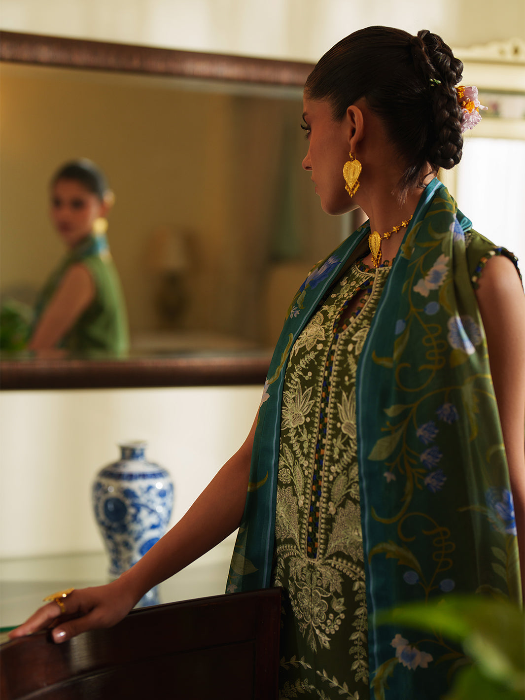 Bin Ilyas | Heritage Dore | 177-A - by Libasekhas UK - Registered Vendor of : Bin Ilyas - 100% Original Designer Dress