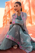 Cross Stitch | Eid Lawn 24 | SILVER SHINE - by - Libasekhas UK - Registered Vendor of : Cross Stitch - 100% Original Designer Dresss