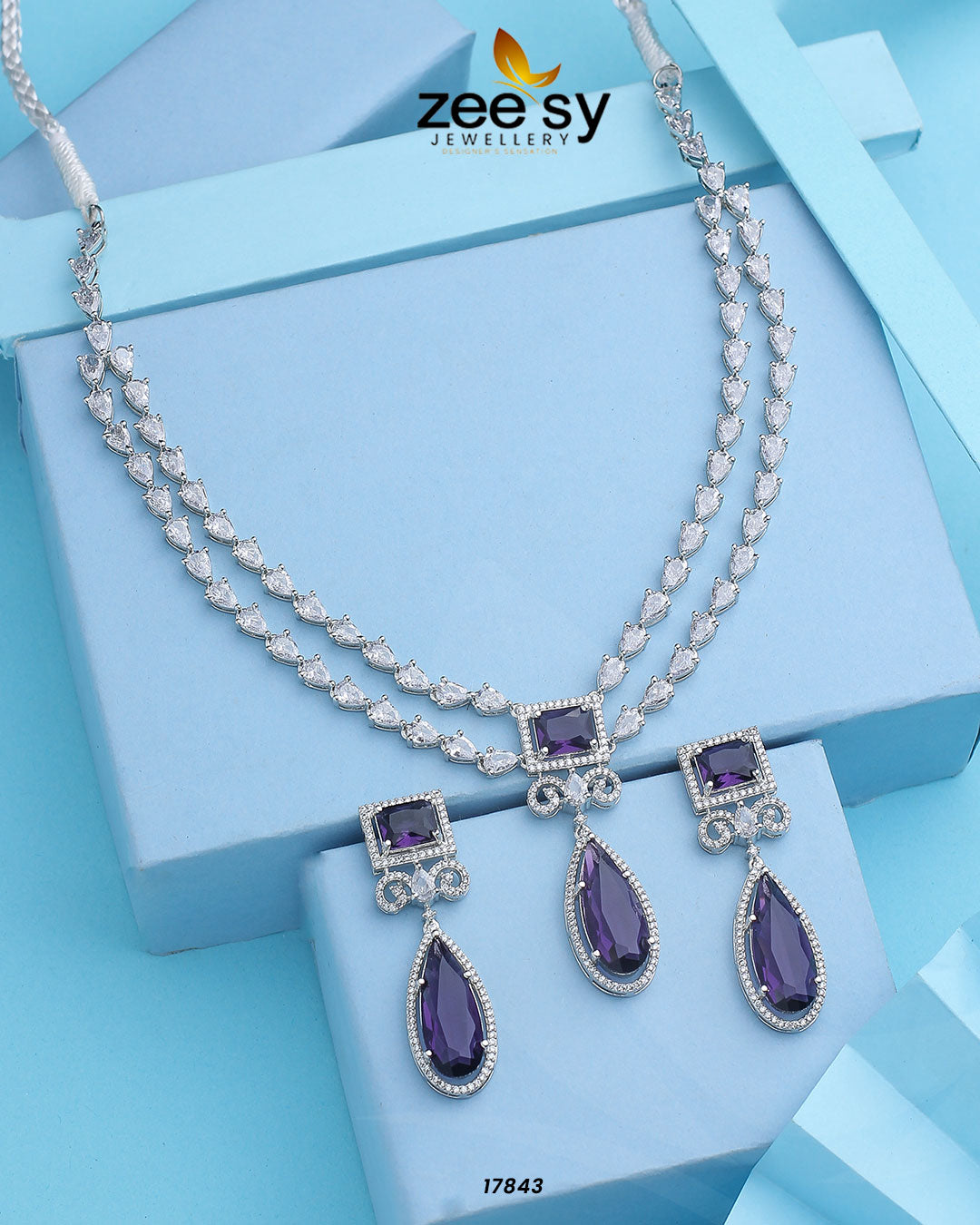 Unique Necklace - by - Libasekhas UK - Registered Vendor of : Zeesy - 100% Original Designer Dresss