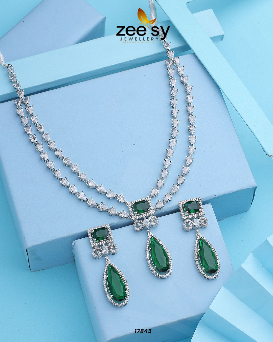 Unique Necklace - by - Libasekhas UK - Registered Vendor of : Zeesy - 100% Original Designer Dresss