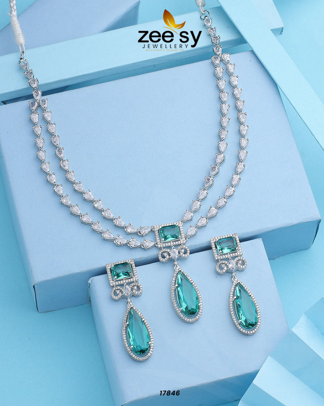 Unique Necklace - by - Libasekhas UK - Registered Vendor of : Zeesy - 100% Original Designer Dresss