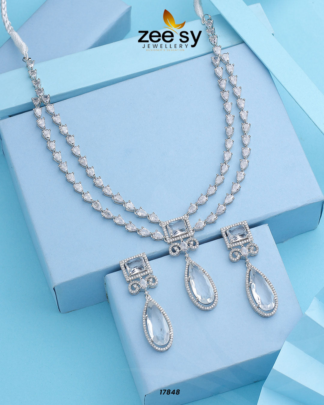 Unique Necklace - by - Libasekhas UK - Registered Vendor of : Zeesy - 100% Original Designer Dresss