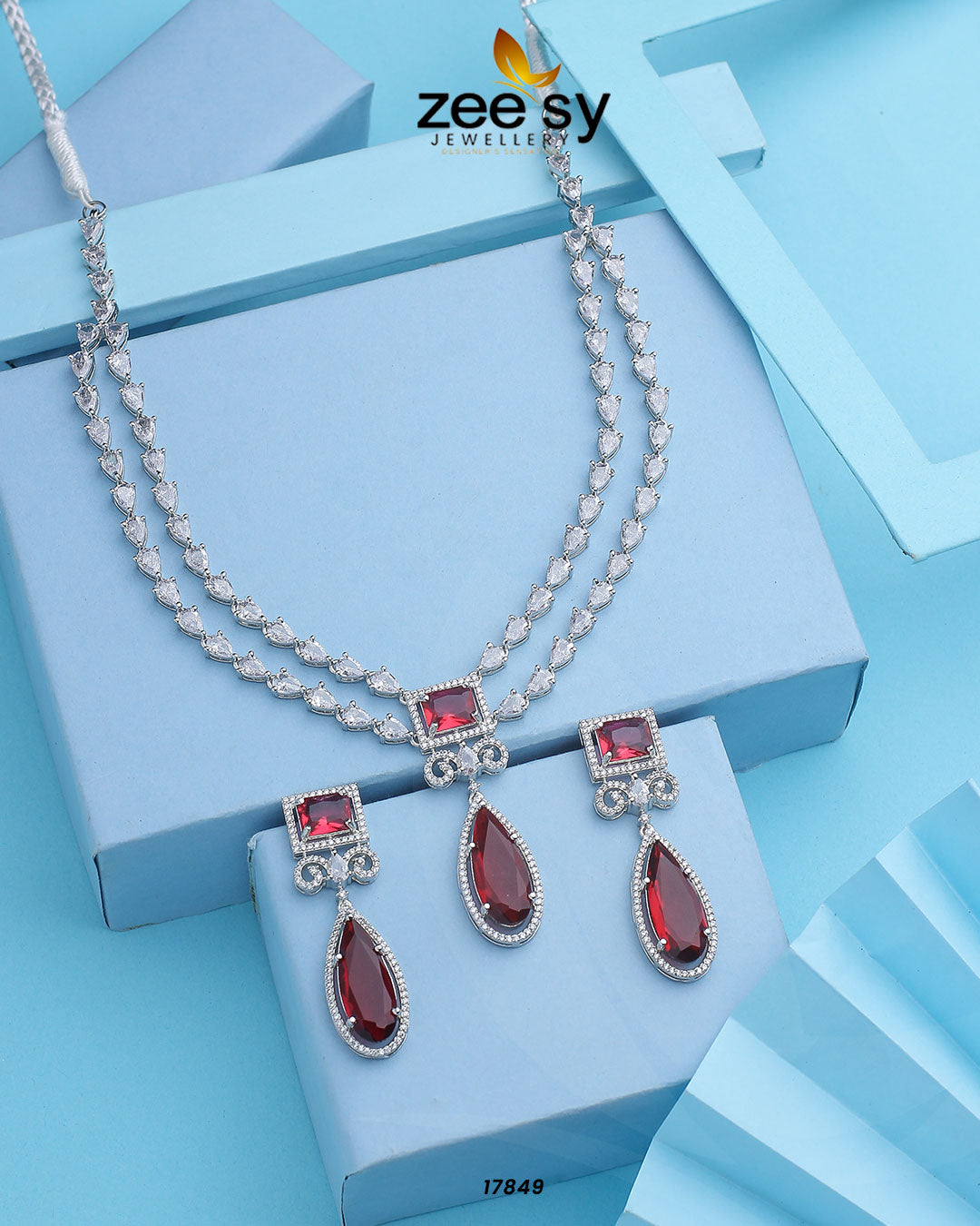 Unique Necklace - by - Libasekhas UK - Registered Vendor of : Zeesy - 100% Original Designer Dresss