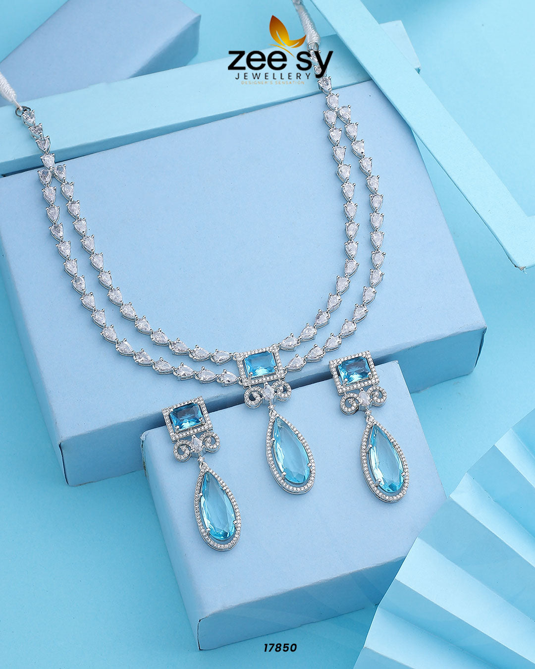 Unique Necklace - by - Libasekhas UK - Registered Vendor of : Zeesy - 100% Original Designer Dresss