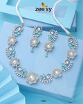 Rosalinda Necklace - by - Libasekhas UK - Registered Vendor of : Zeesy - 100% Original Designer Dresss