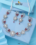 Rosalinda Necklace - by - Libasekhas UK - Registered Vendor of : Zeesy - 100% Original Designer Dresss