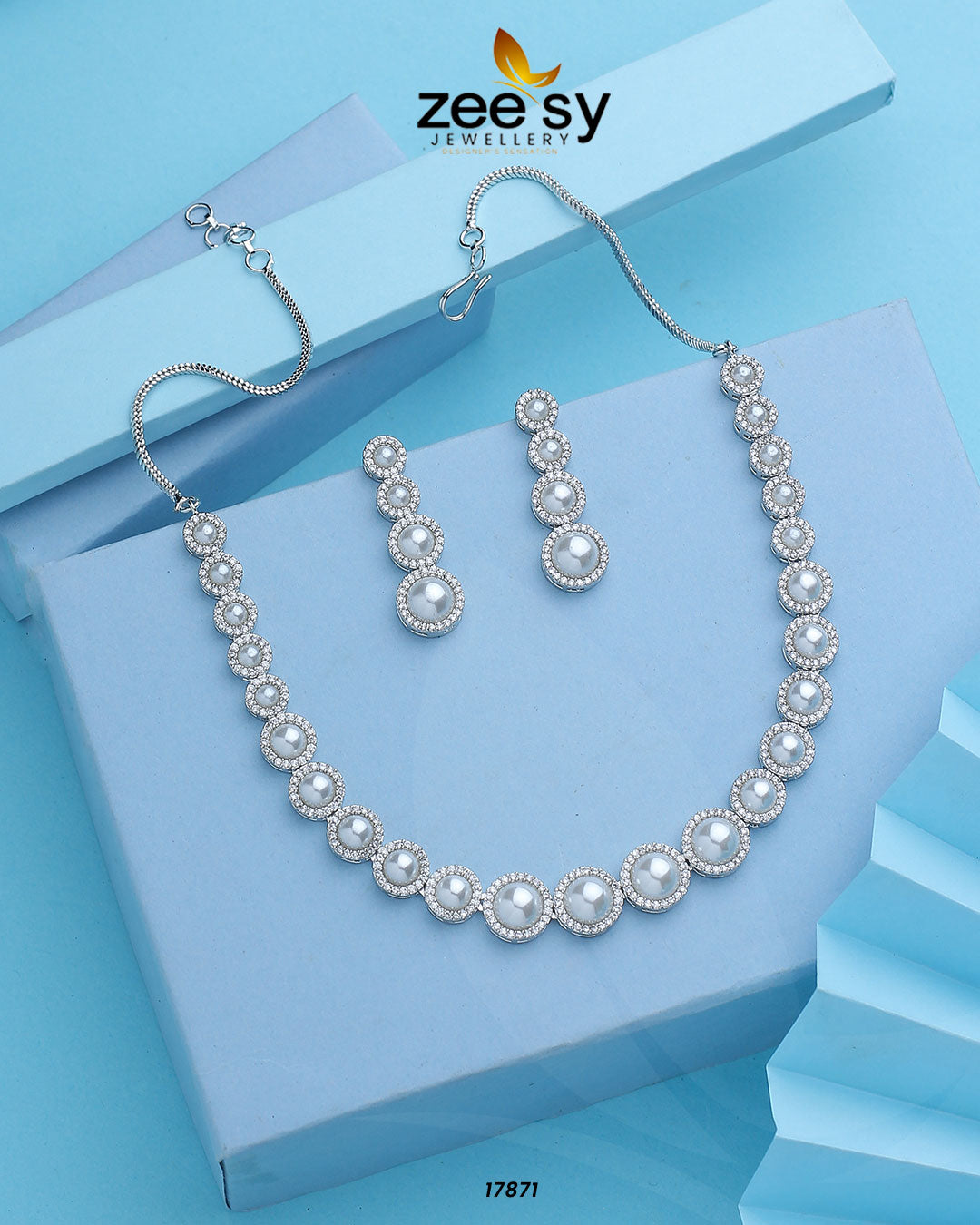 Chiamaka Necklace - by - Libasekhas UK - Registered Vendor of : Zeesy - 100% Original Designer Dresss